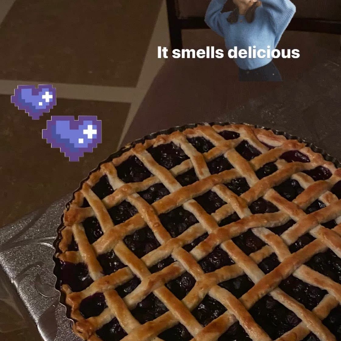 Blueberry Pie 🫐🥧✨
