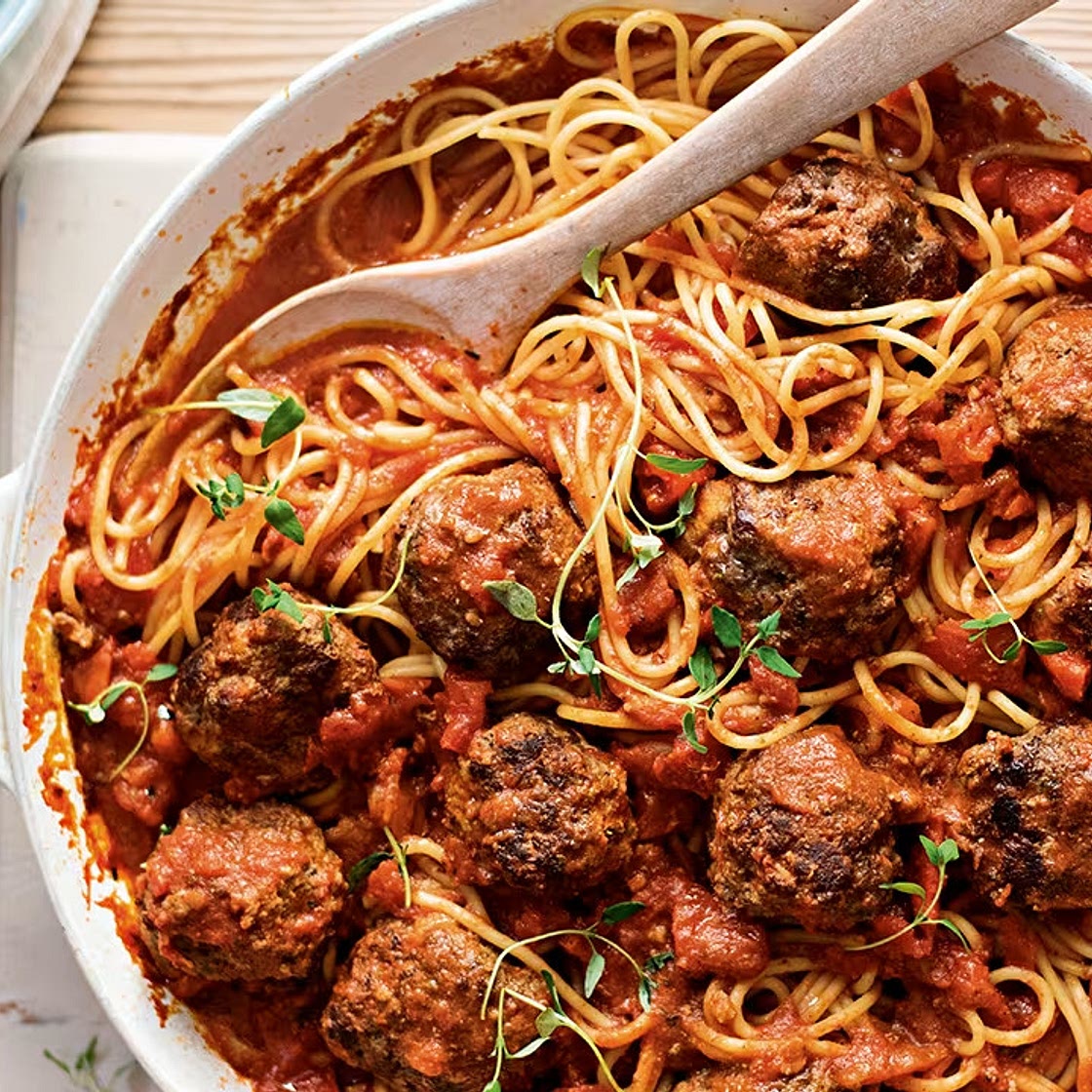 Tomato and Mascarpone Meatballs