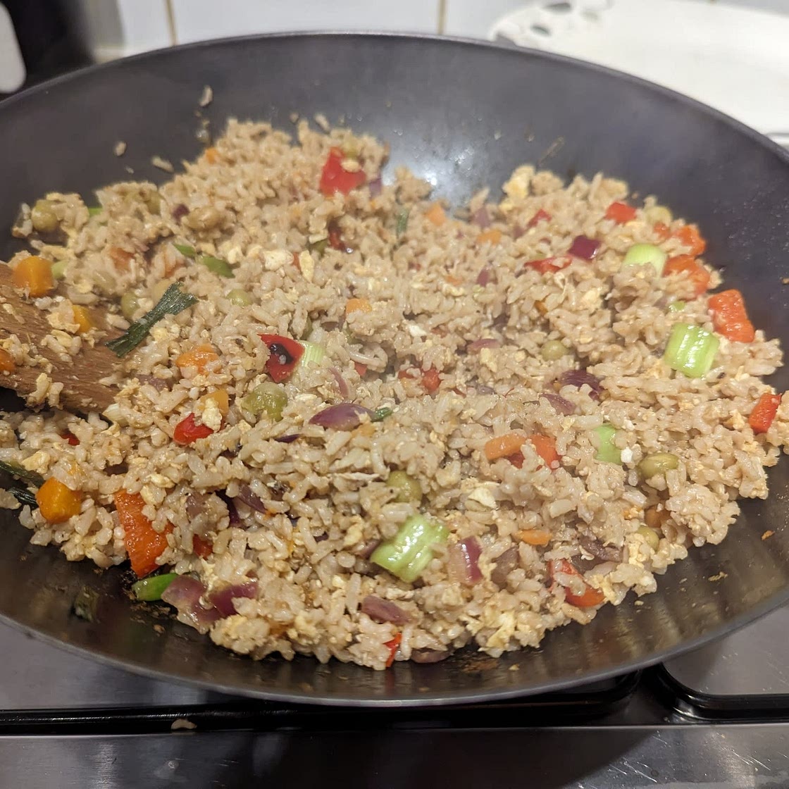 Egg-fried rice