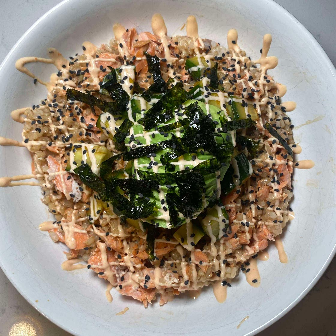 Spicy Salmon Bowls