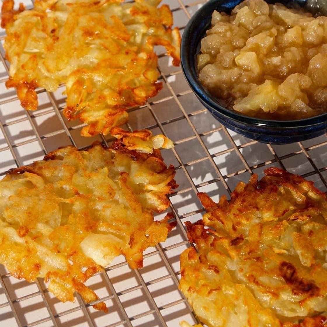 Perfect Vegan Latkes (Pan Fried, Gluten Free) 