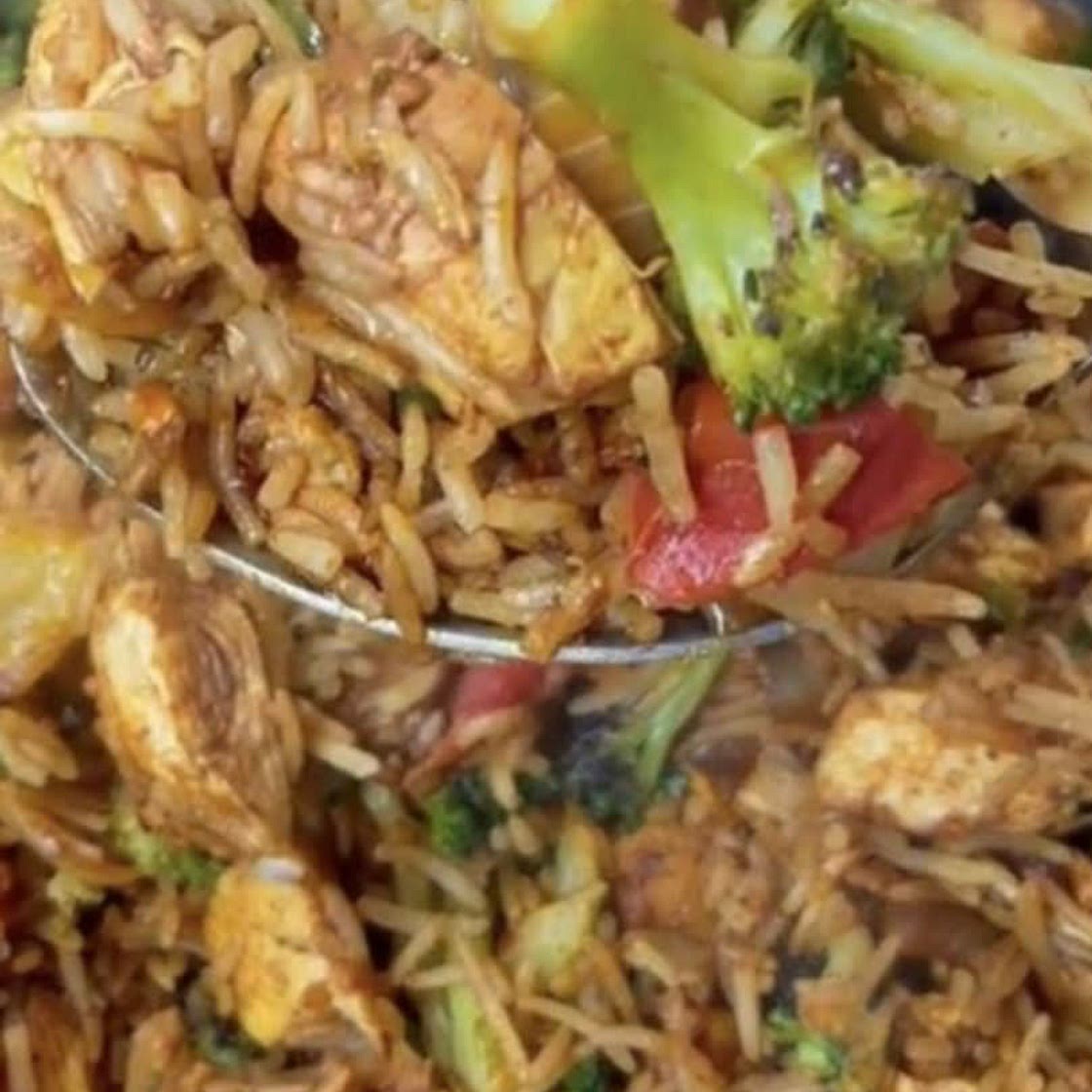 Chicken and Rice and Broccoli 