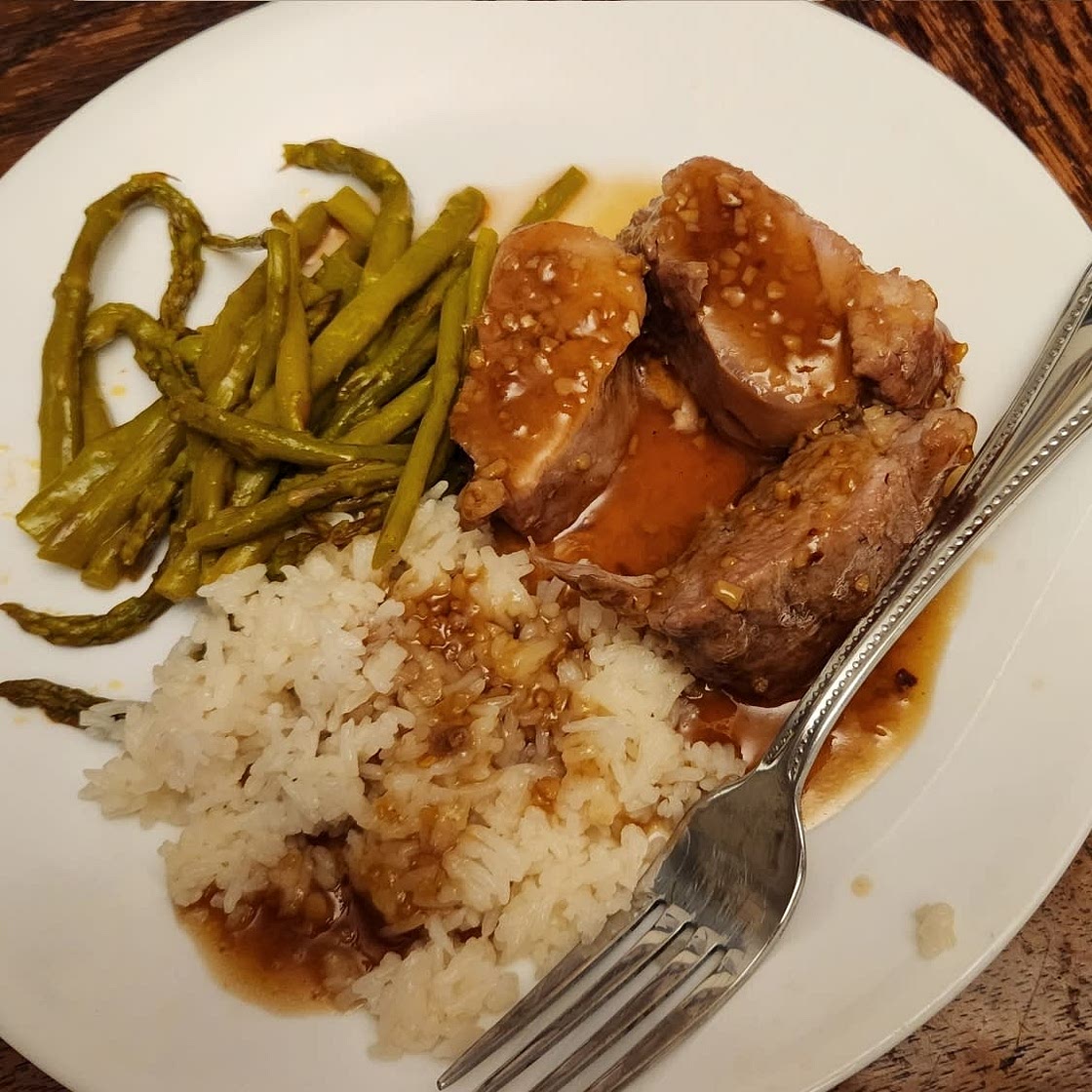 Honey Garlic Pork Tenderloin
