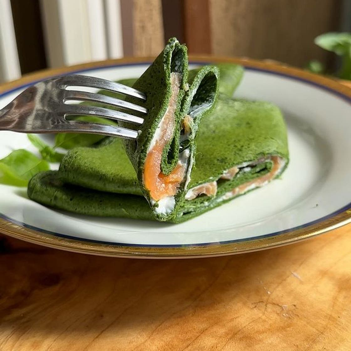 Crepes di verdure 