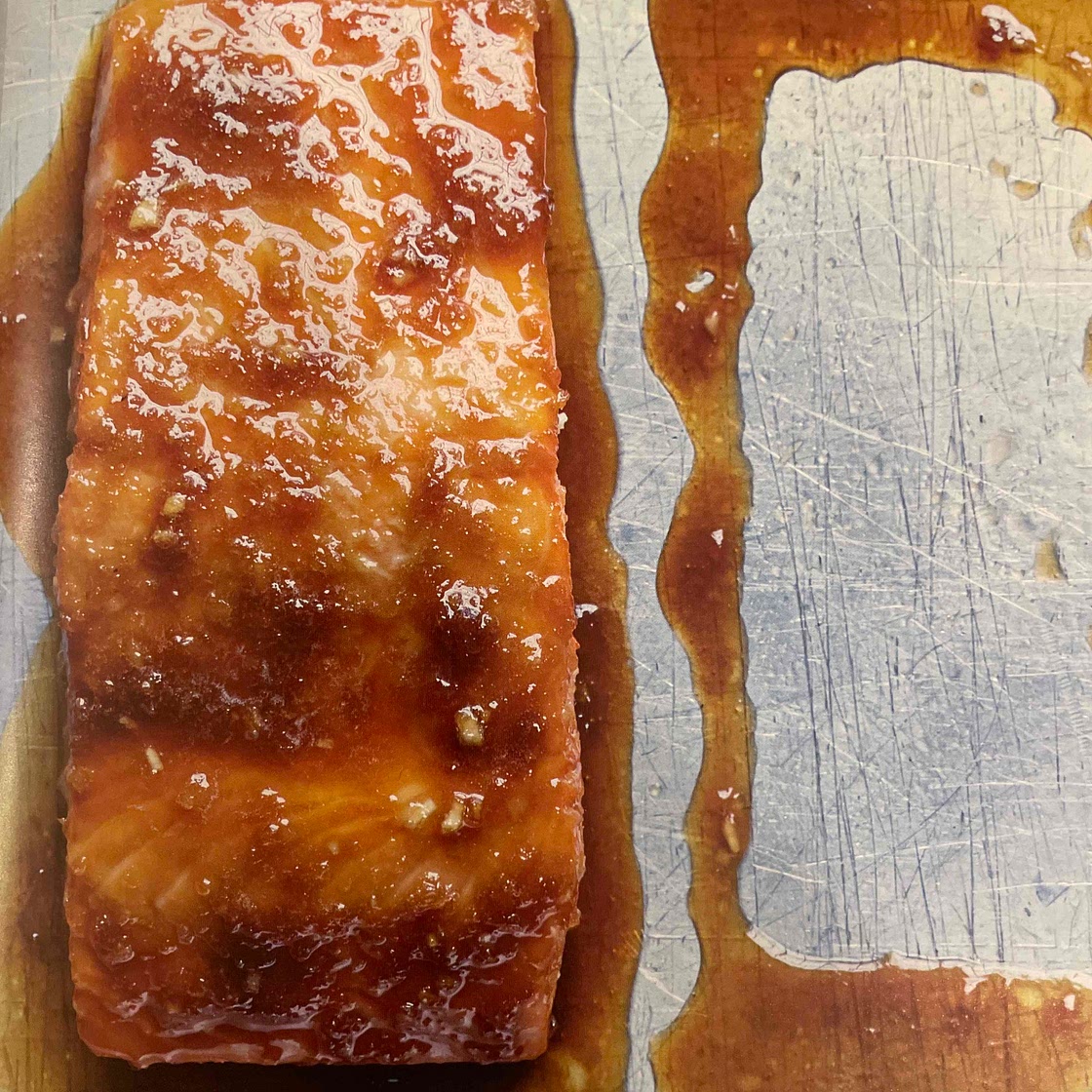 Salmon in Maple Sirup Soja Marinade
