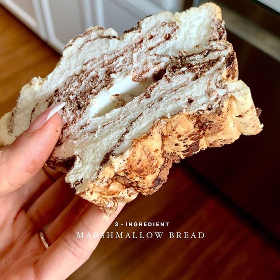 3-INGREDIENT Marshmallow Bread
