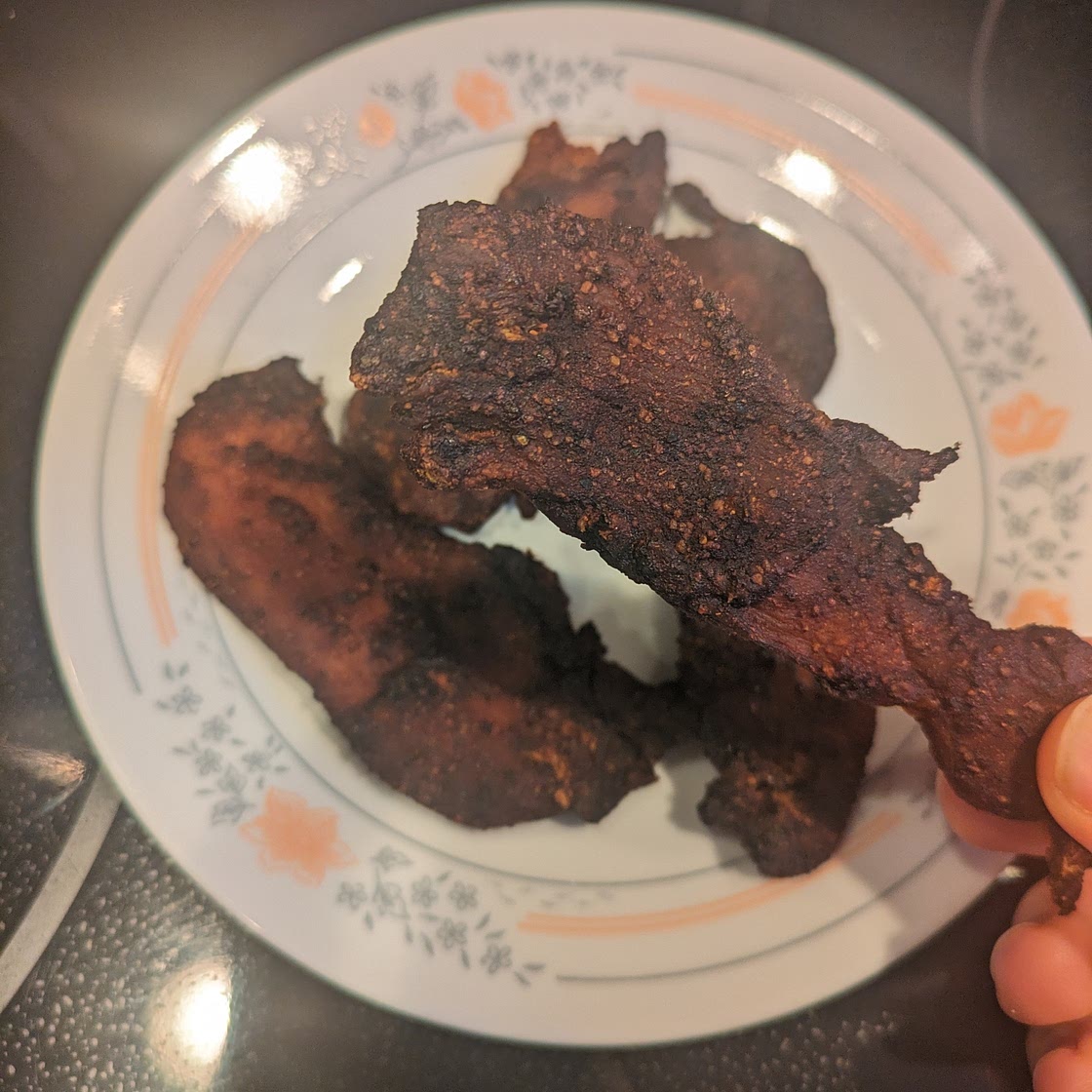 Air Fryer Chicken Jerky