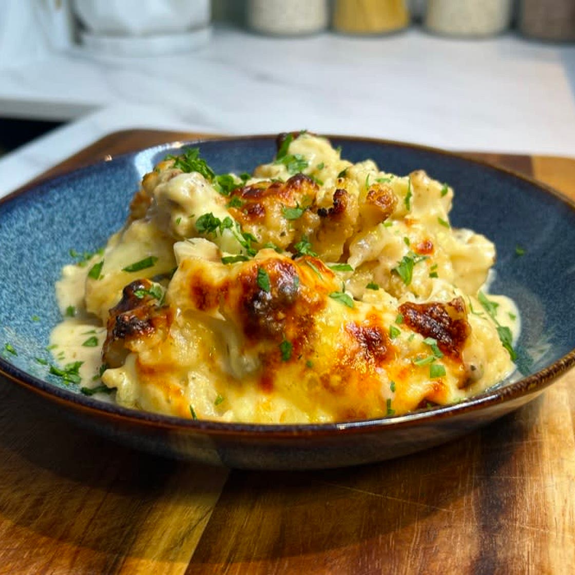 Christmas Cauliflower Cheese