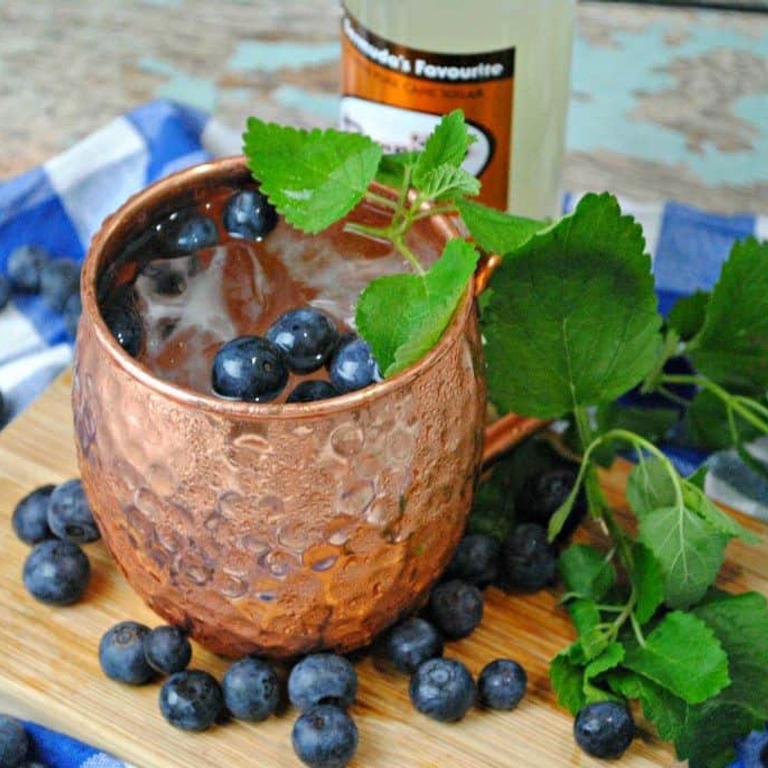 Blueberry Moscow Mule Rita