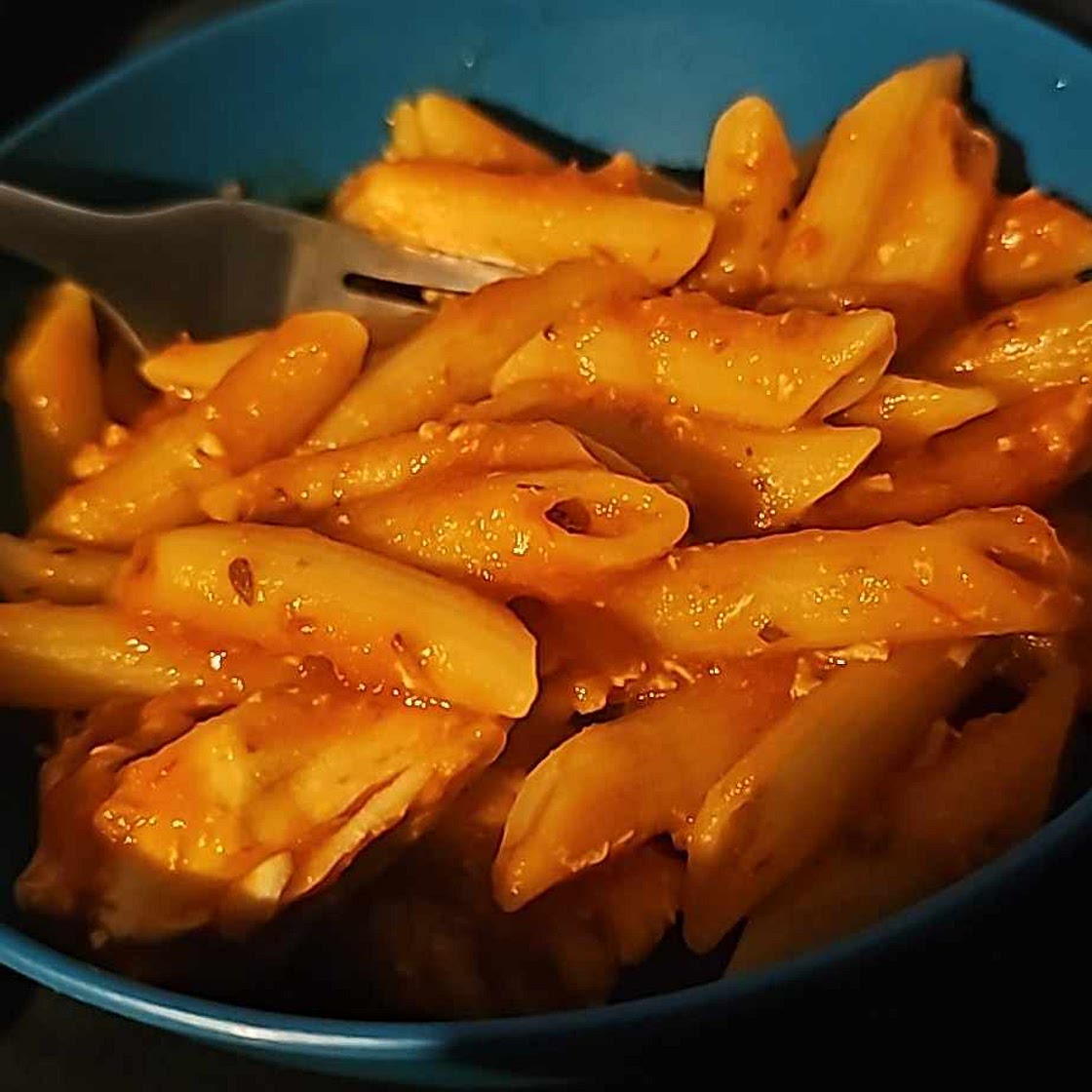 Chicken pizza penne