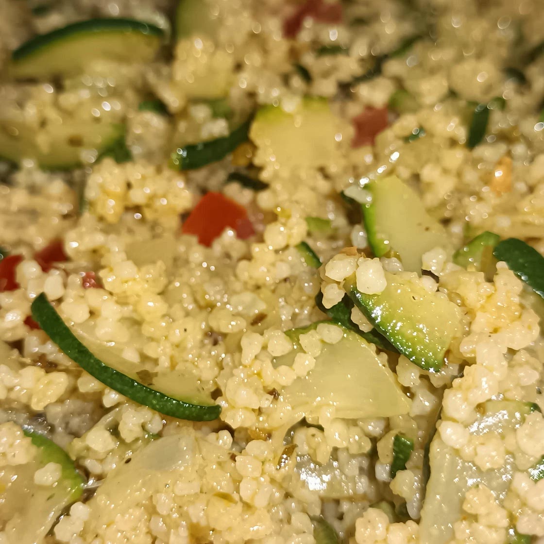 Cuscus zucchine e pomodorini