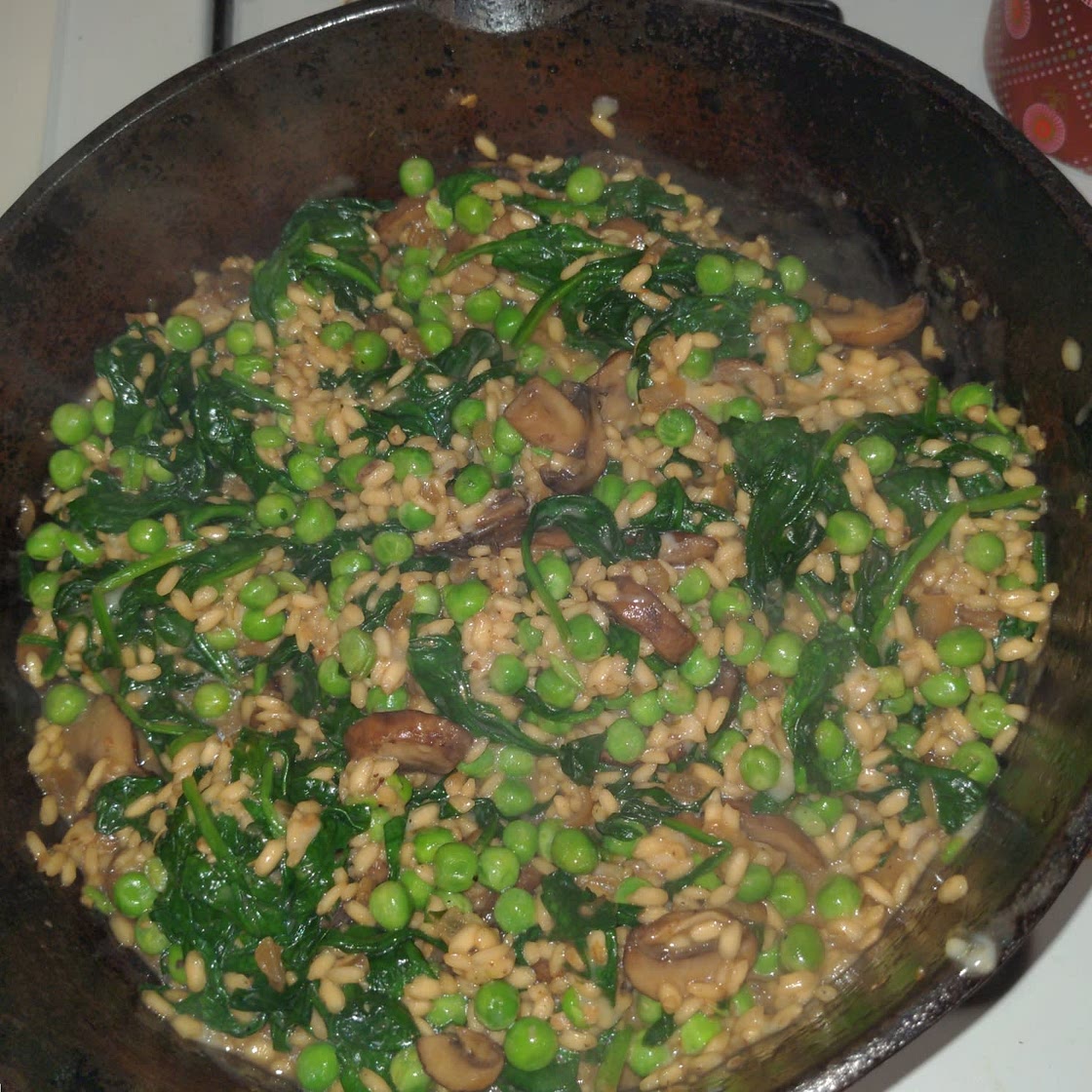Instant Pot Mushroom Risotto