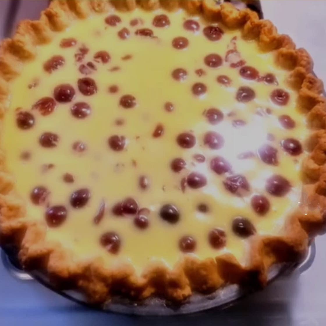 Cherry Cream Pie