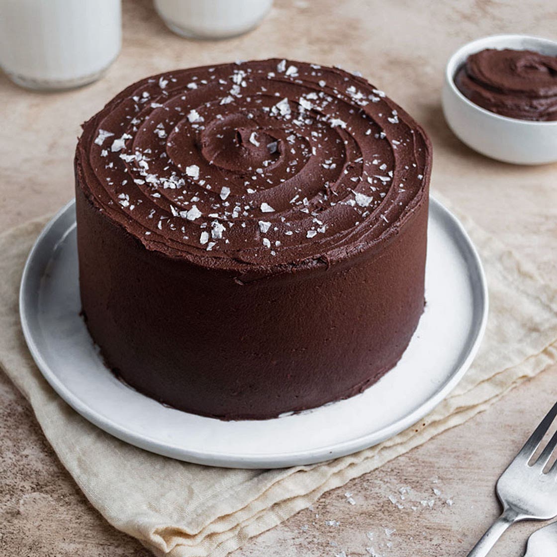 Salted Chocolate Cake
