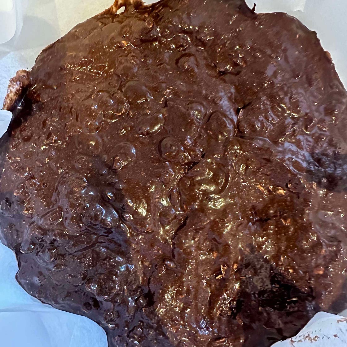 Baked chocolate oats 