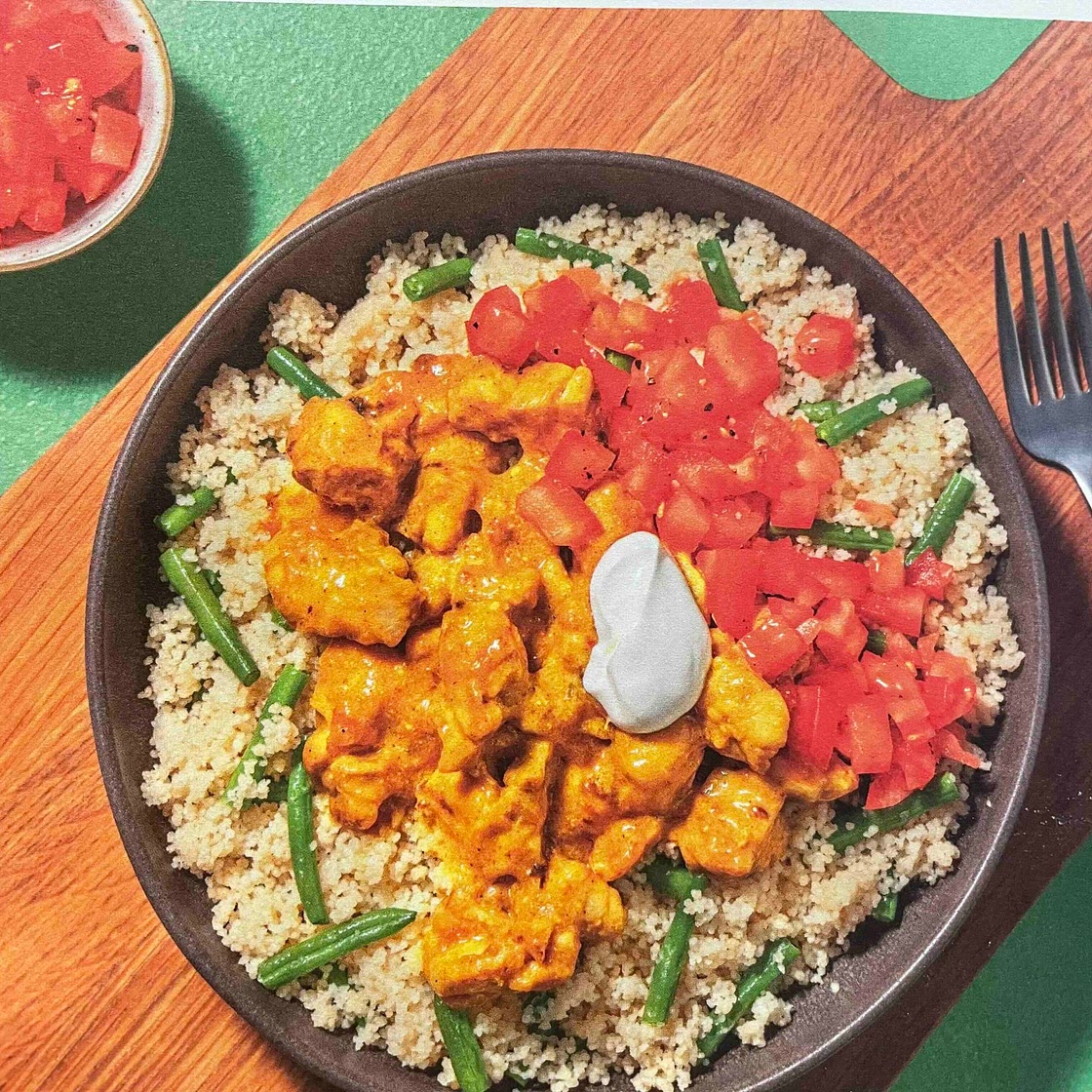 Korma and Mango Chutney Glazed Chicken