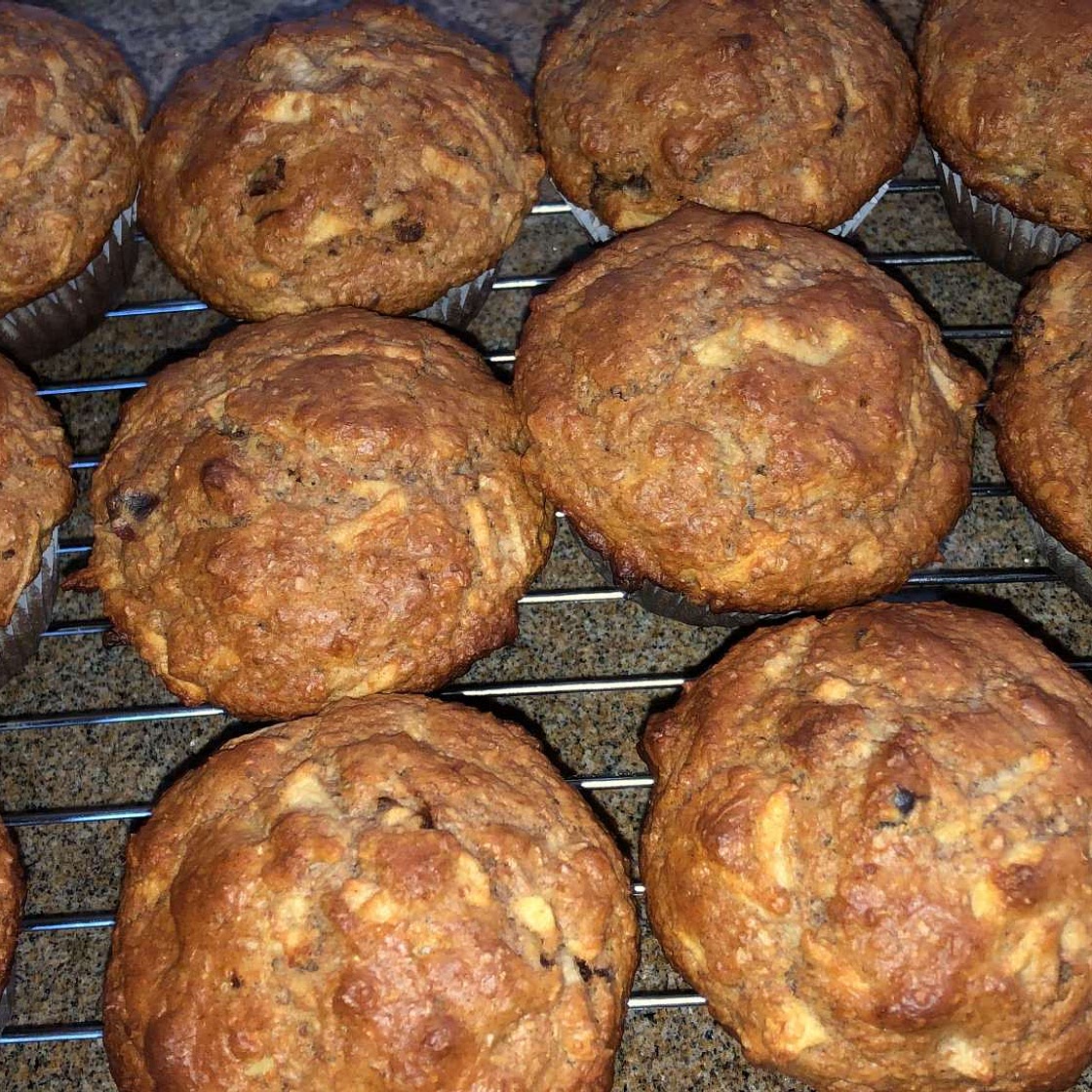 Banana Oat Muffins