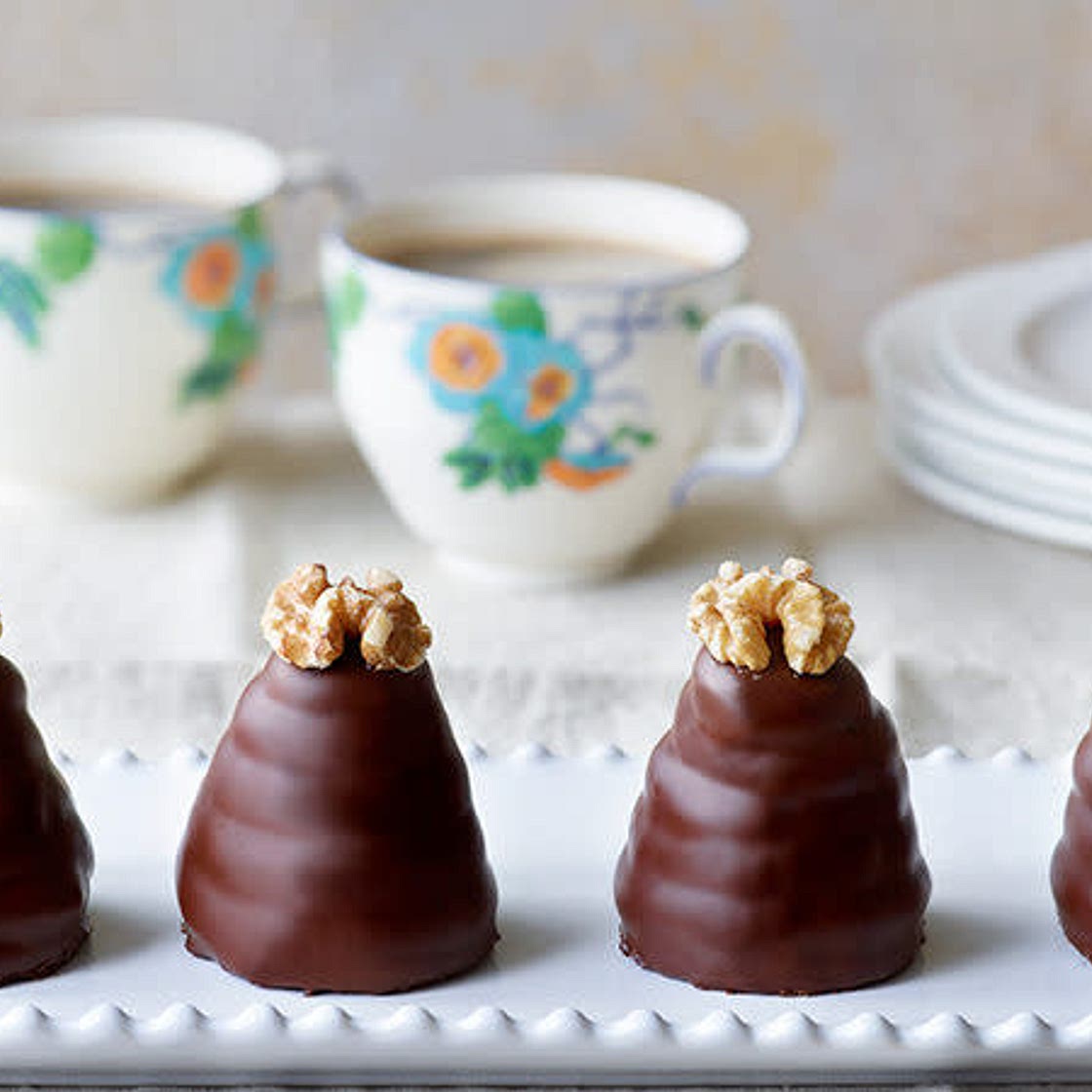 Prue Leith's Coffee Walnuts Whirls