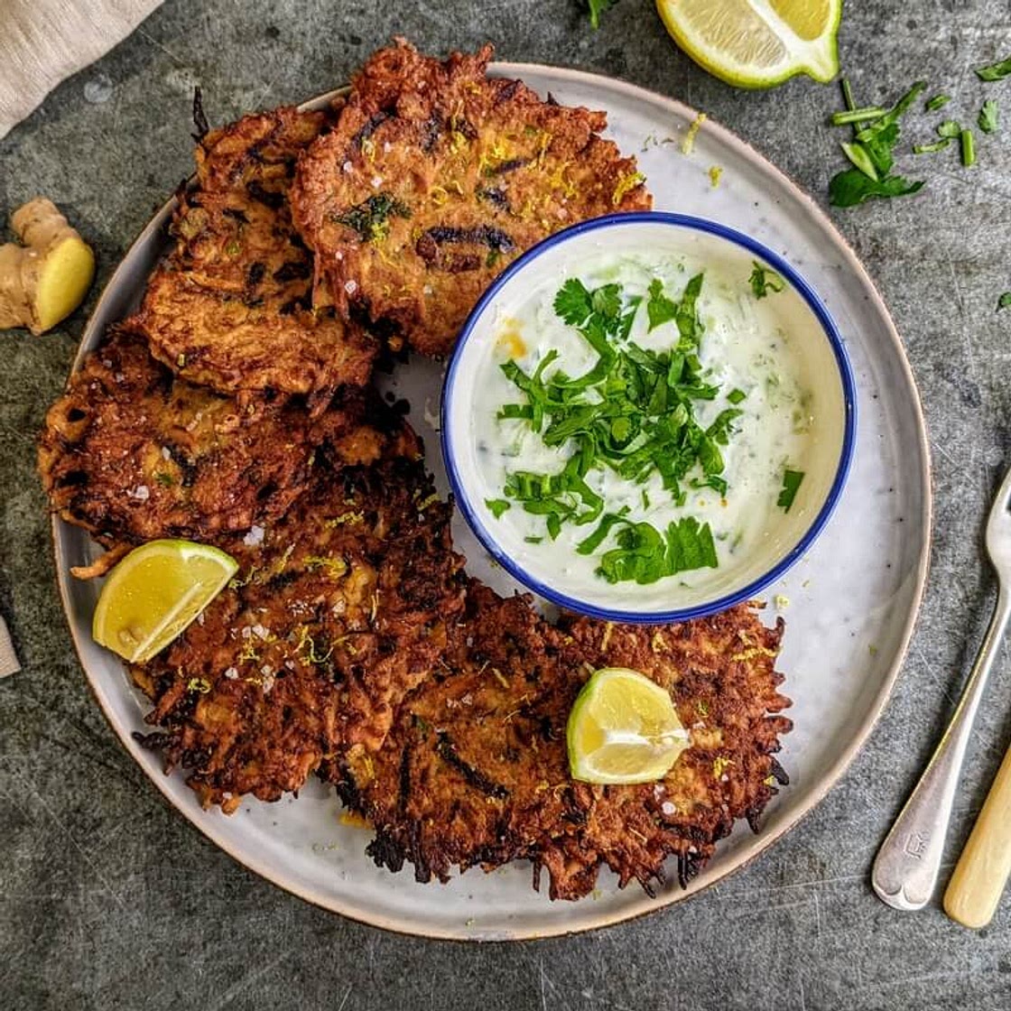 THAI RED VEG FRITTERS
