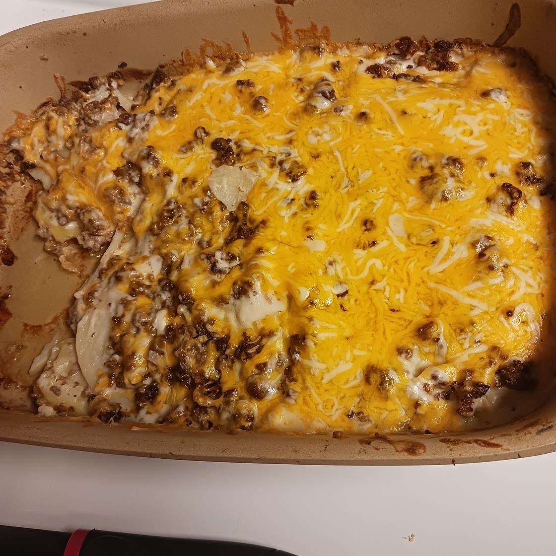 Hamburger Potato Casserole