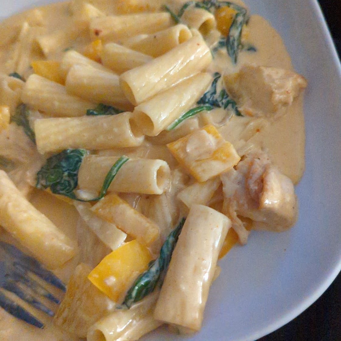 Creamy Spicy Chicken Pasta