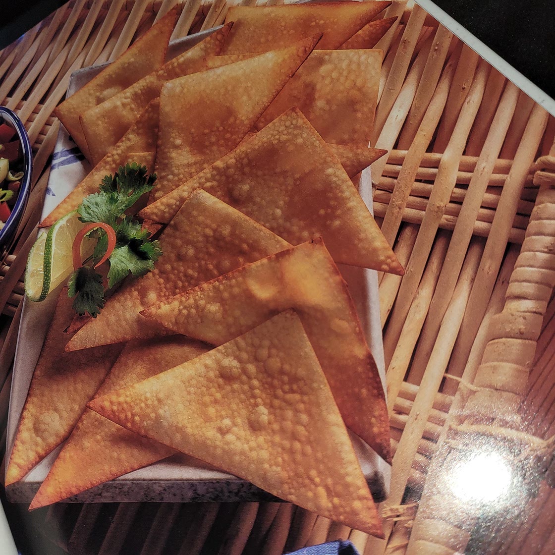 Easy Wonton Chips