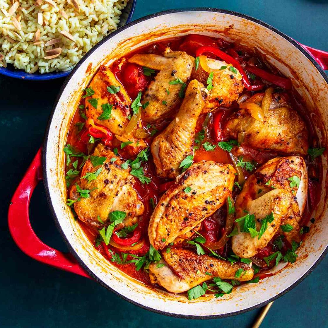 Poulet Basquaise