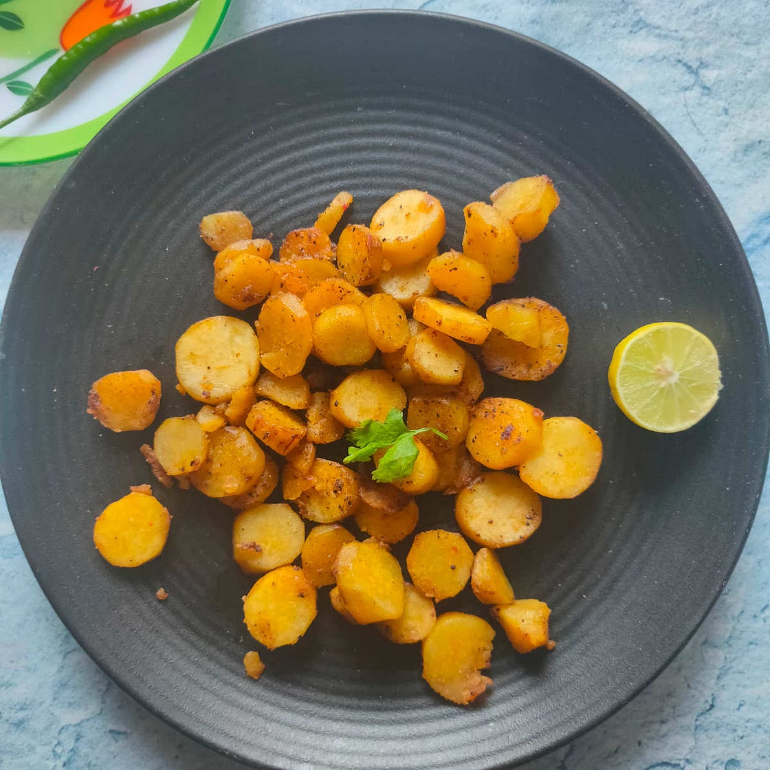 Pan Fried Sweet Potato Recipe {Vegan, Gluten-Free & Healthy}