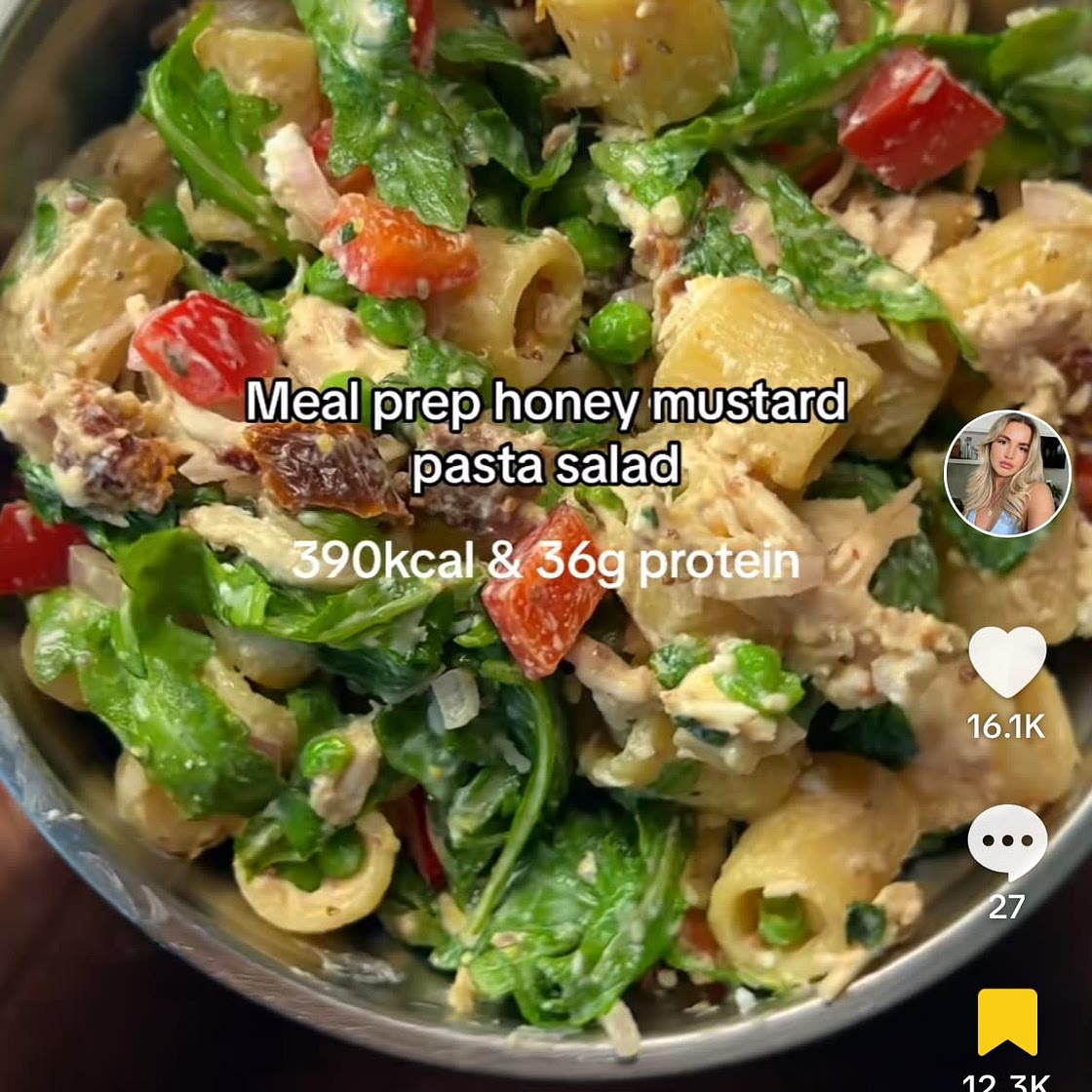 Honey Mustard Pasta Salad 