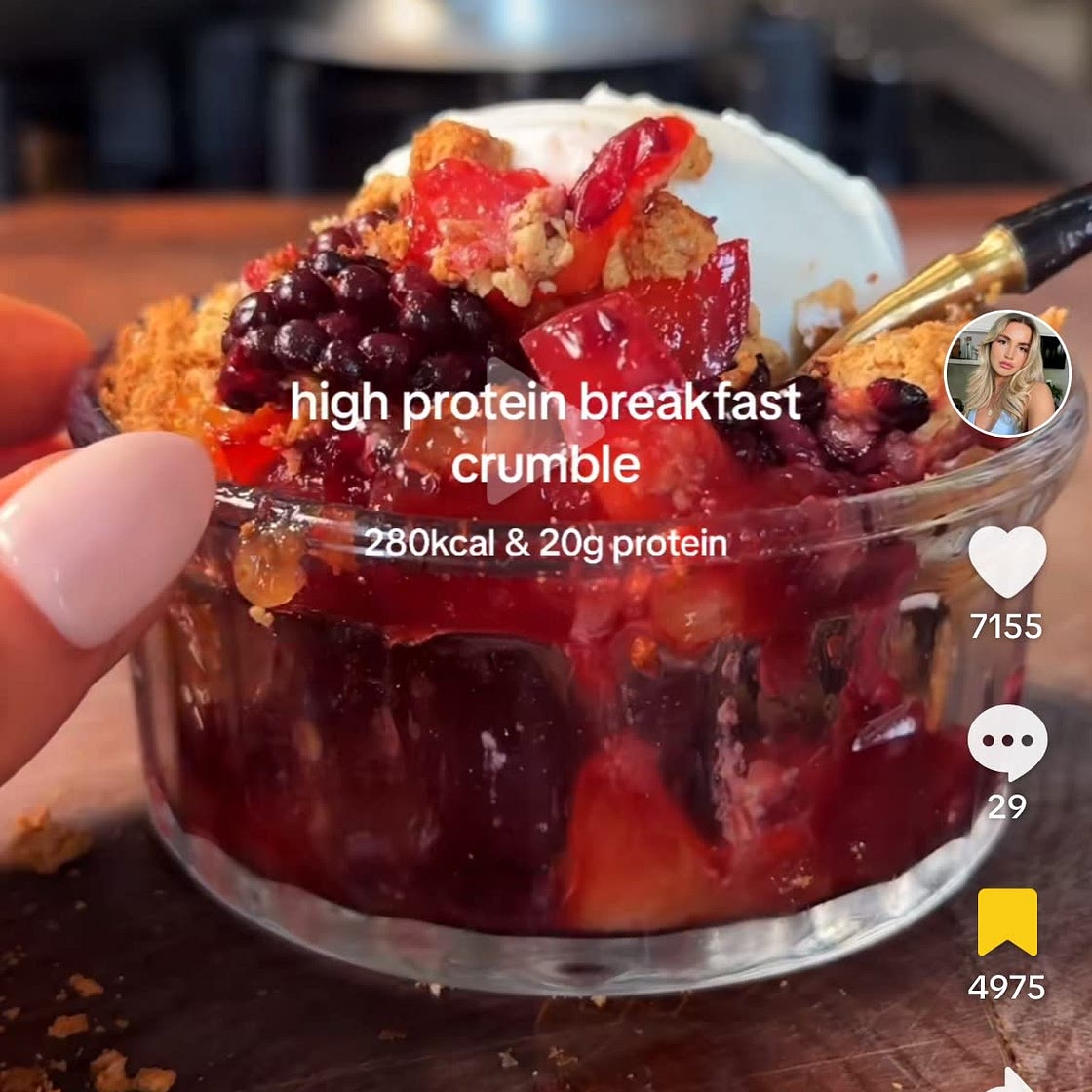 Breakfast crumble 