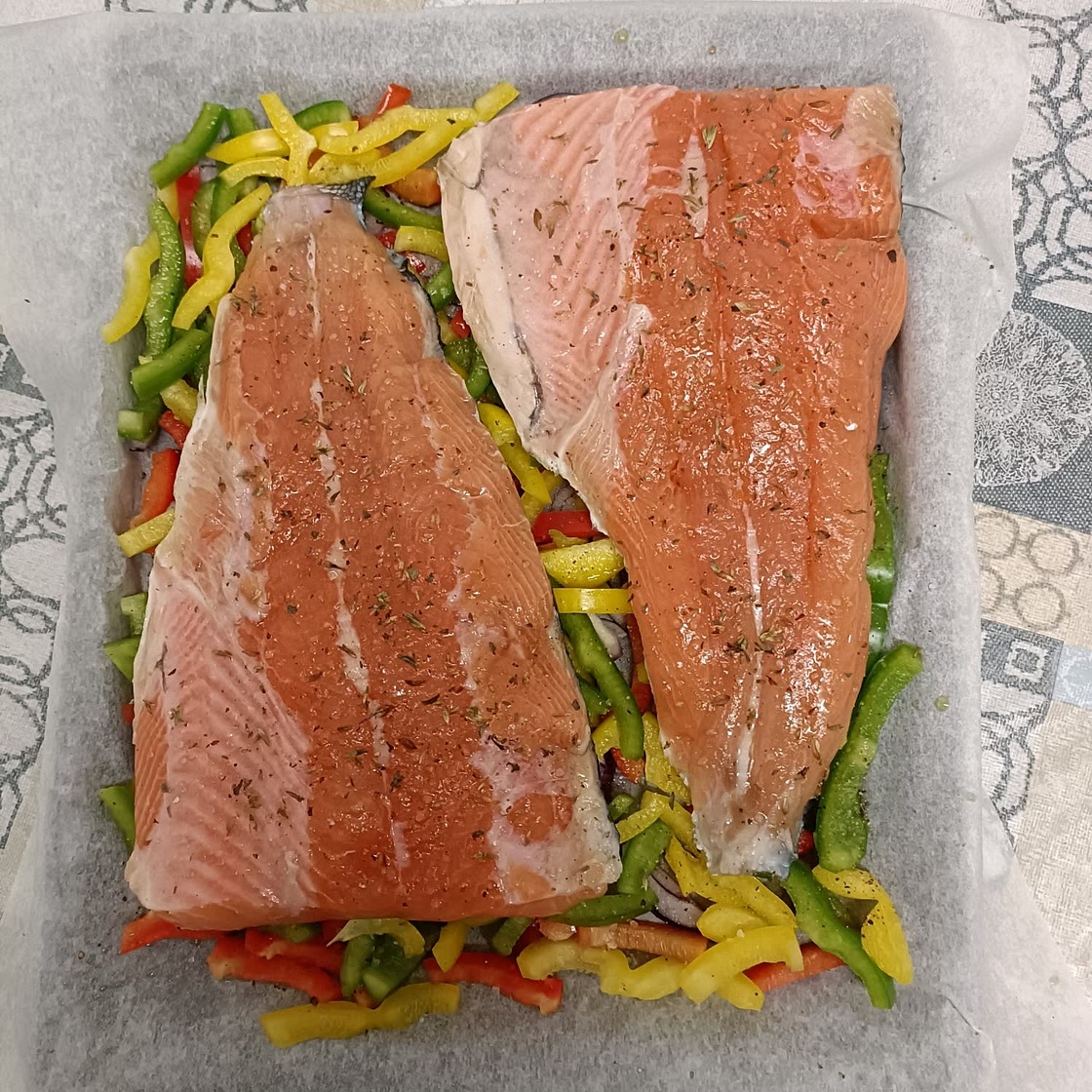 Filetes de Salmón al Horno