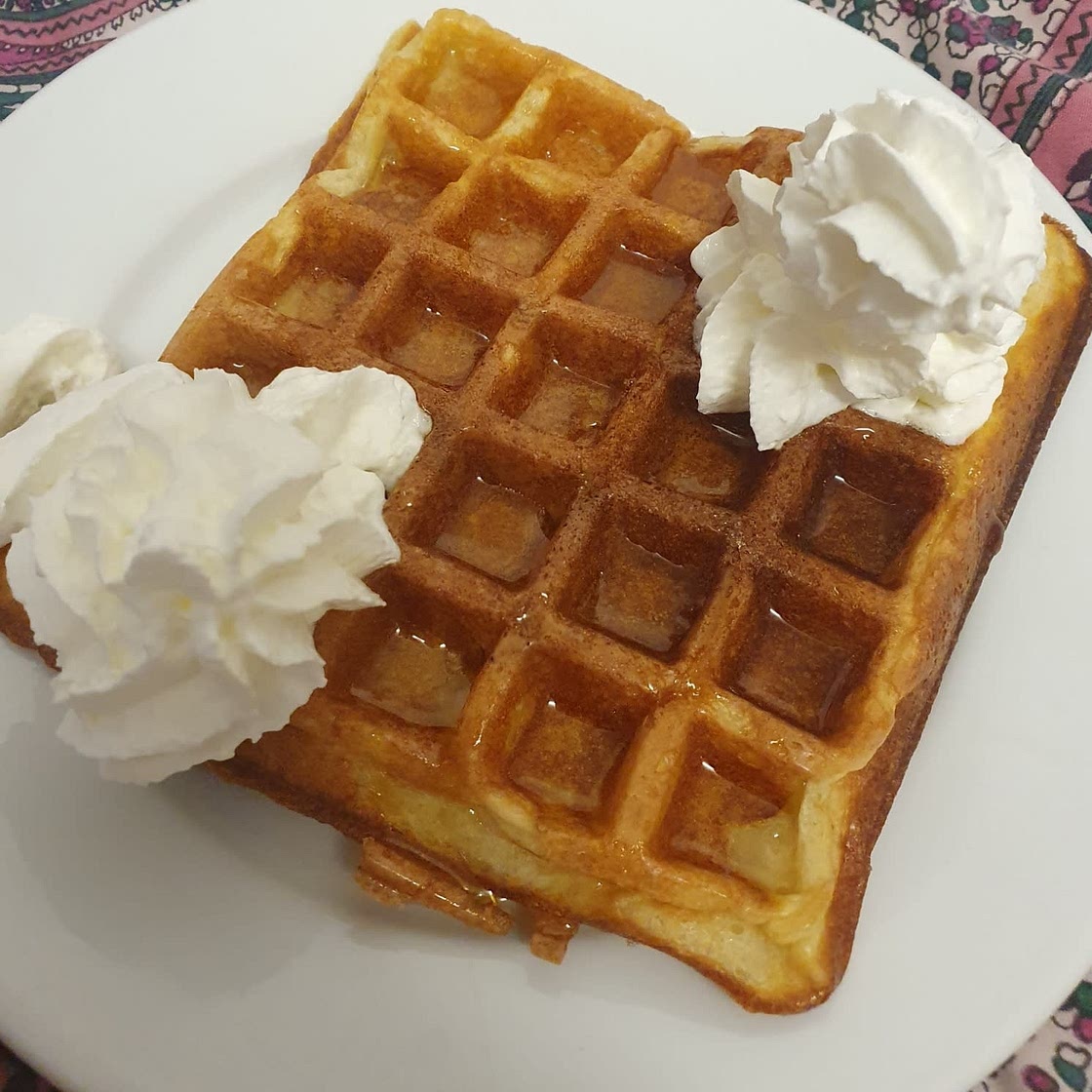 Fluffy Homemade Waffles Recipe