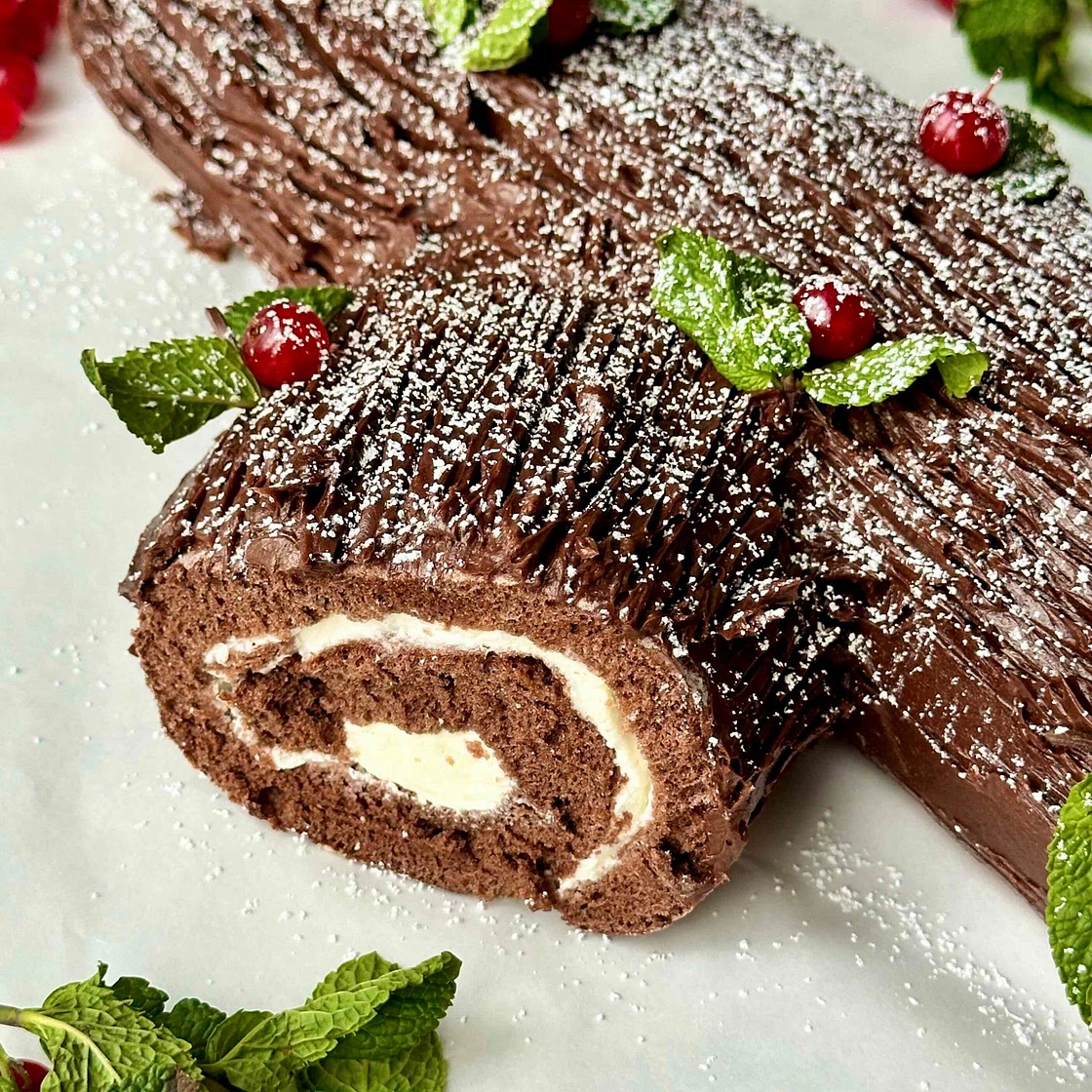 Chocolate Yule Log 