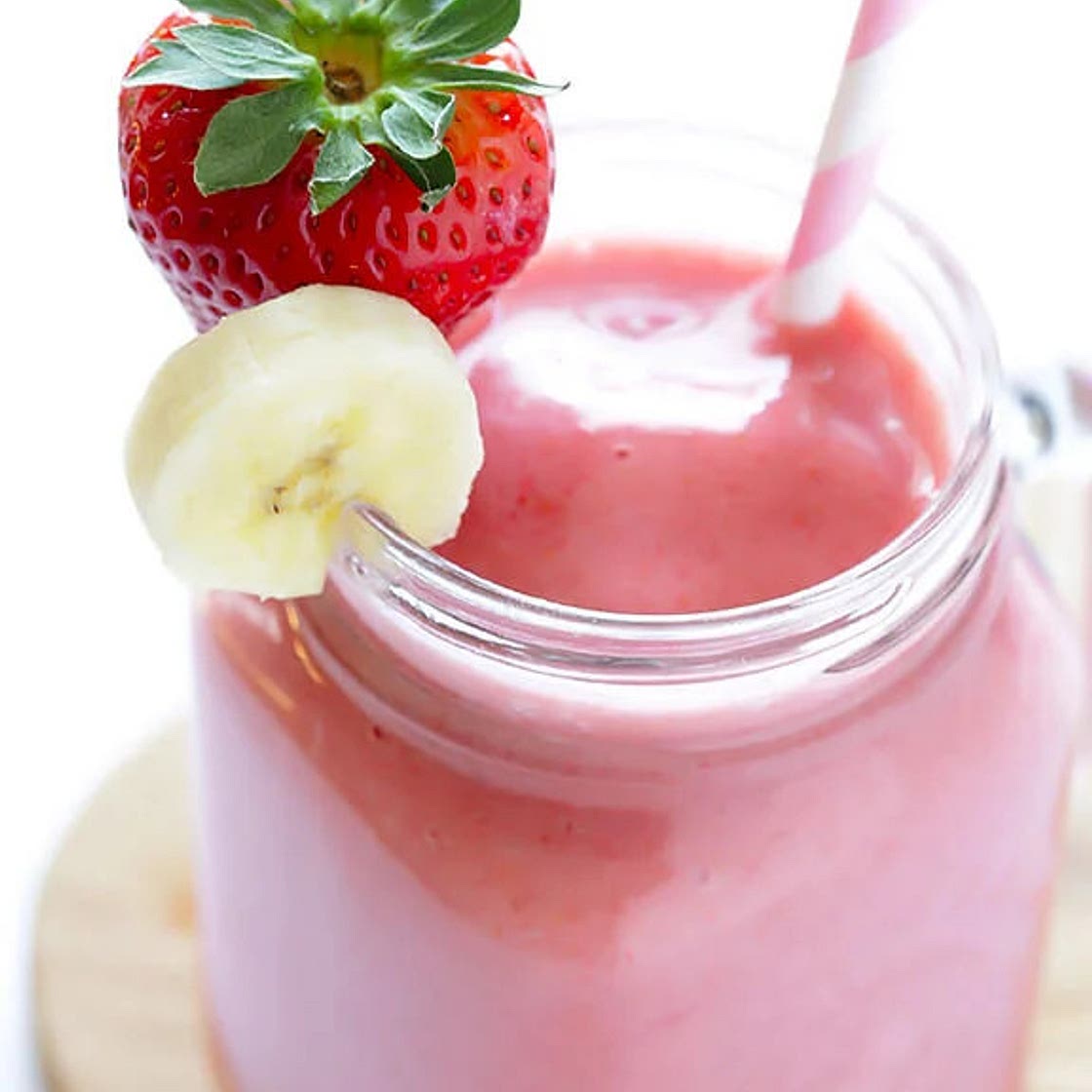 Strawberry and banana smoothie
