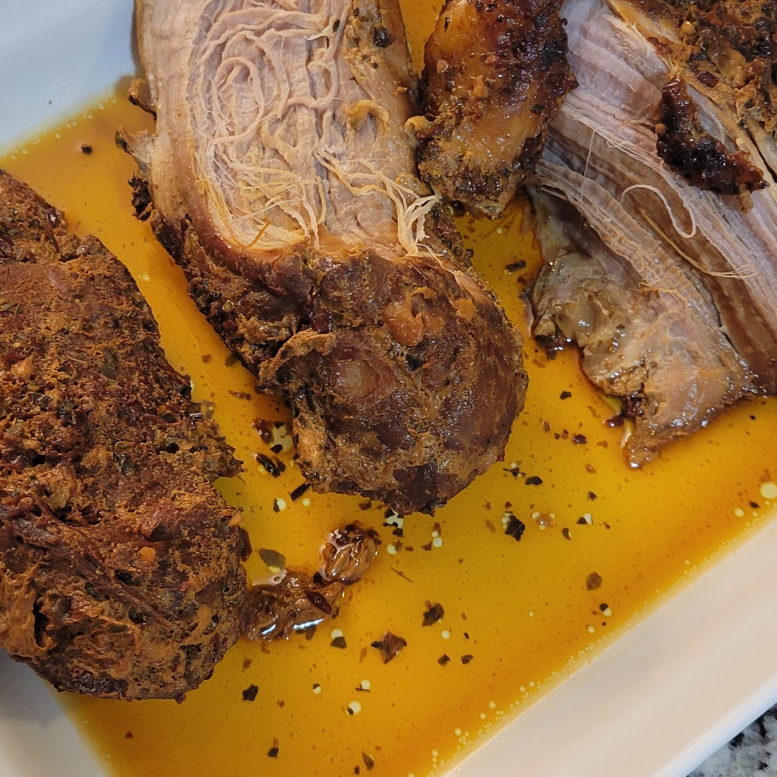 Slow cooker Parmesan honey pork