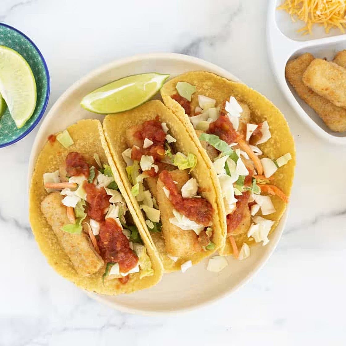 Crispy Fish Stick Tacos
