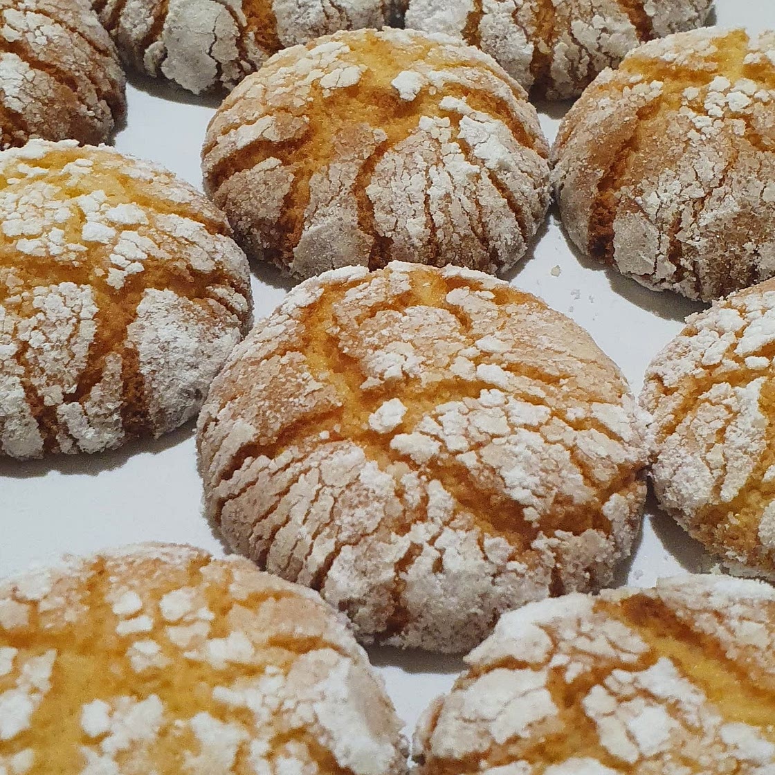 Lemon Crinkle Cookies