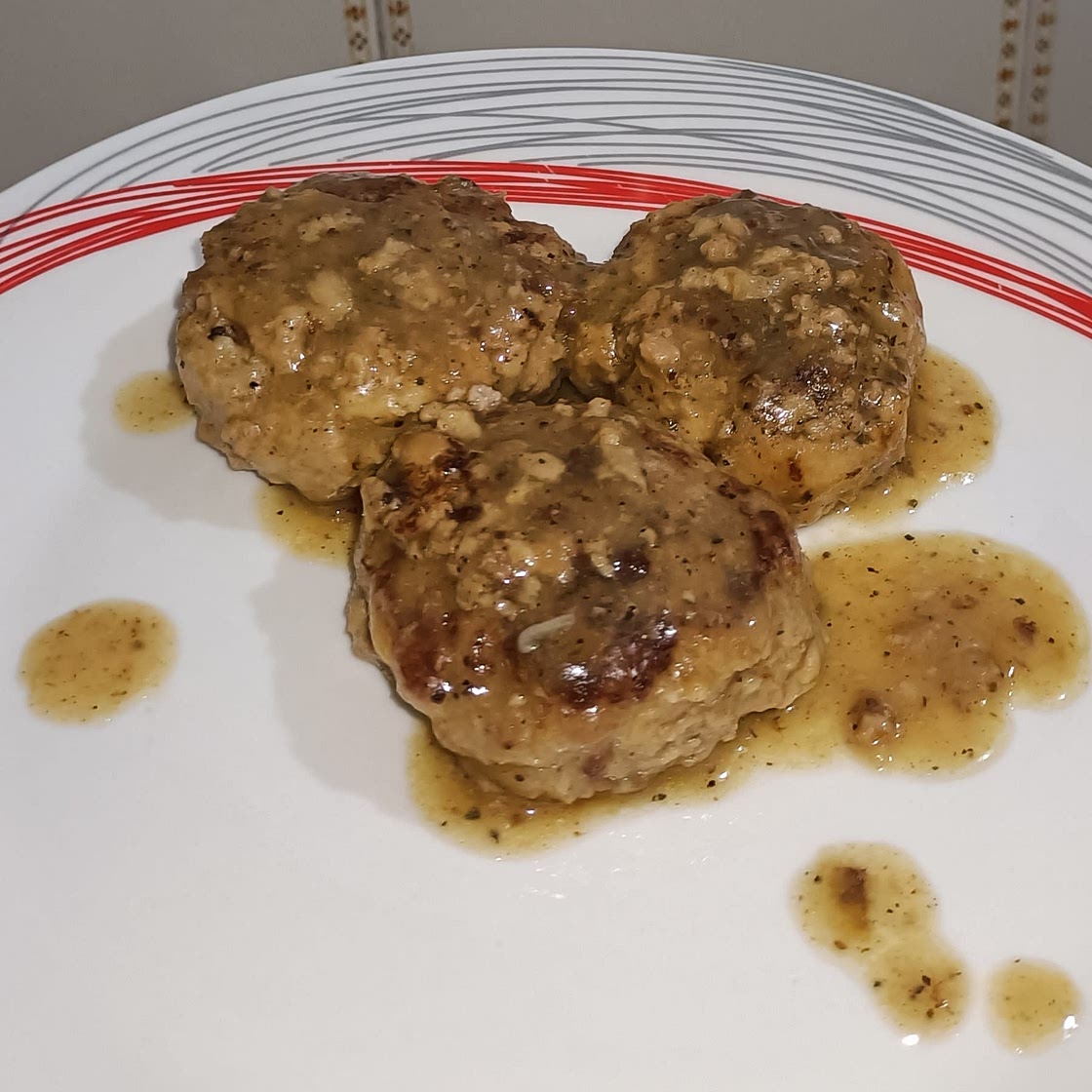 Polpette al pepe e al vino