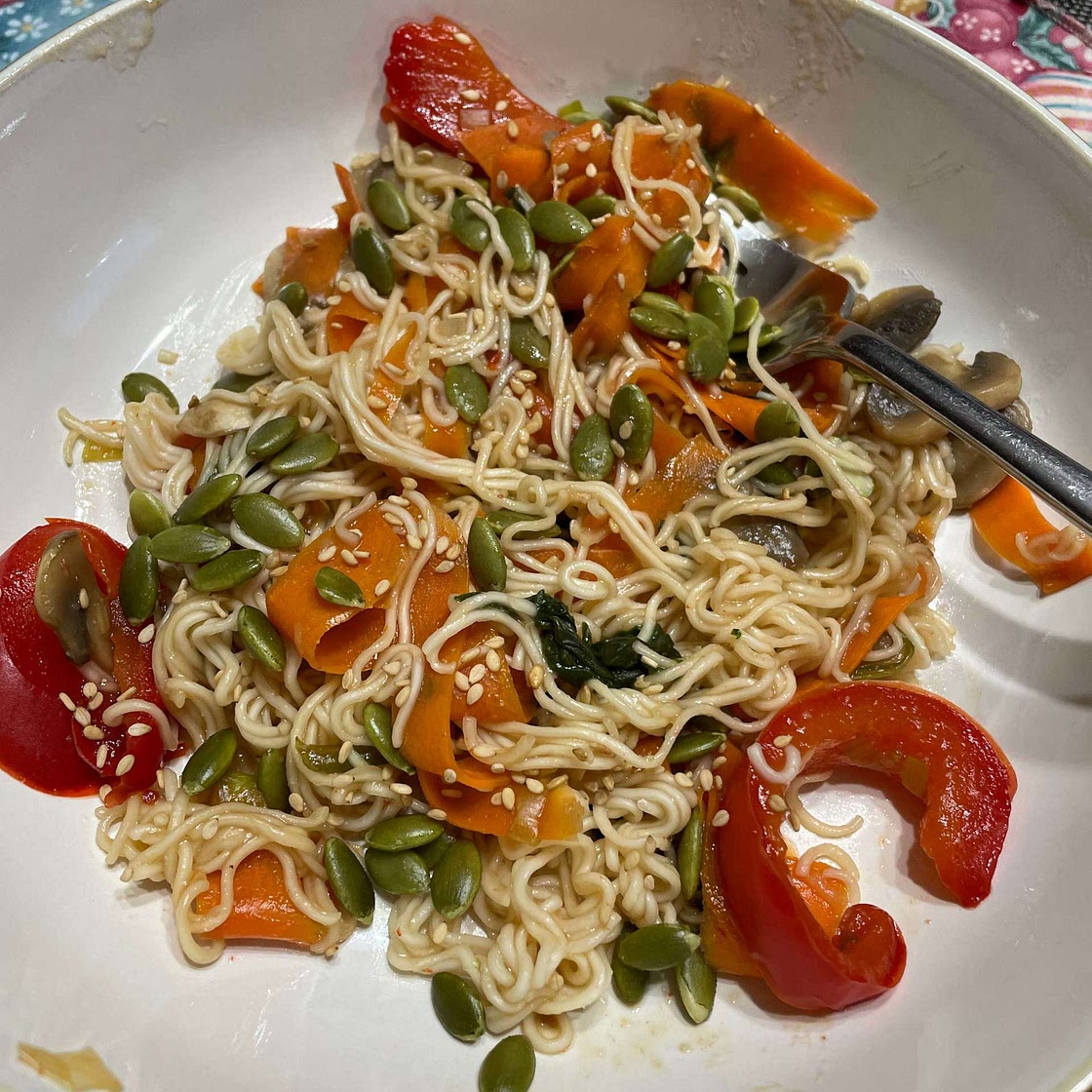 Two different Noodle Bowls 2nd looks best