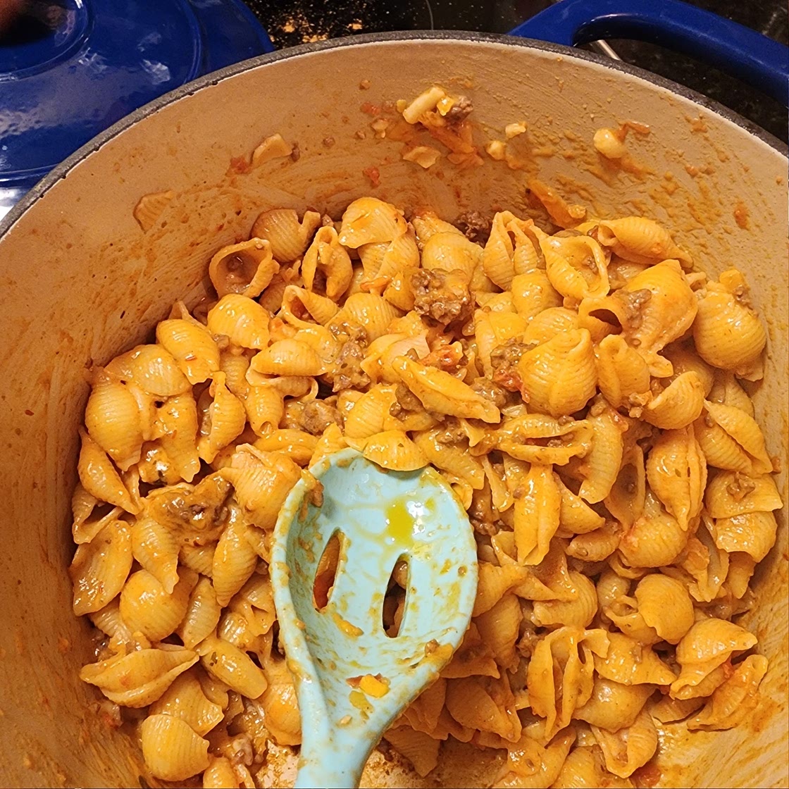 Cheesy Taco Pasta