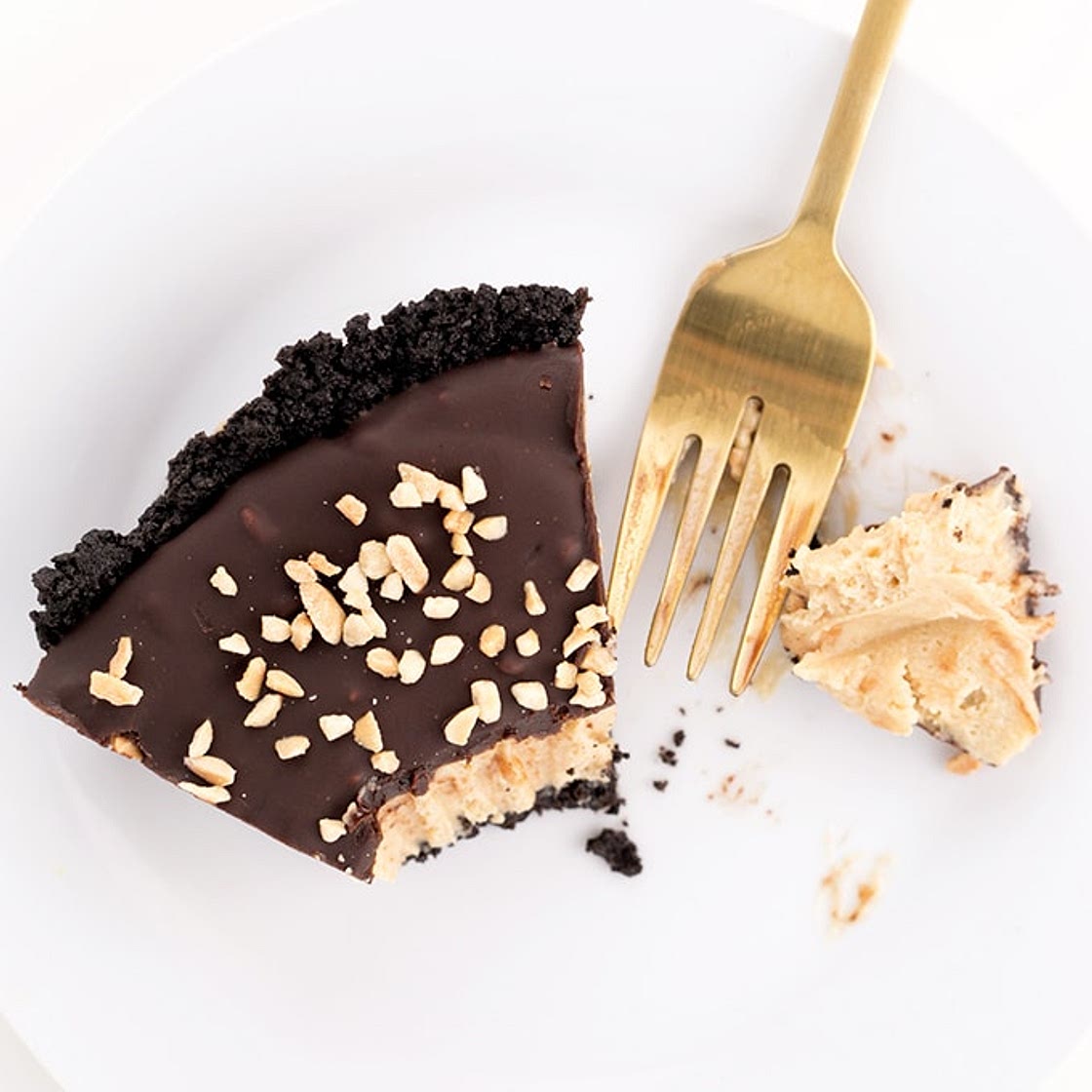 Vegan Oreo Peanut Butter Pie