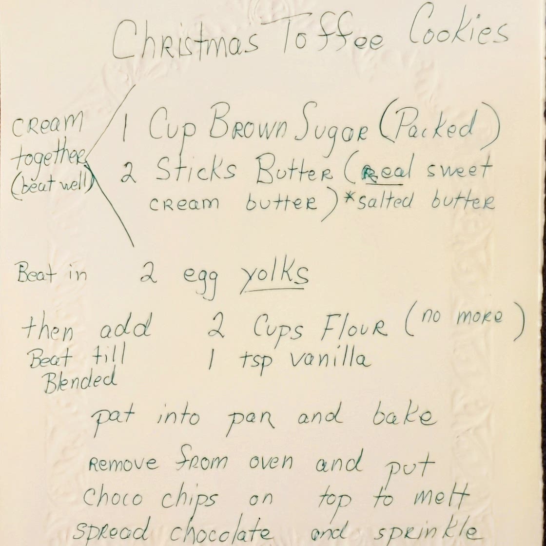 Christmas Toffee Cookie Bars