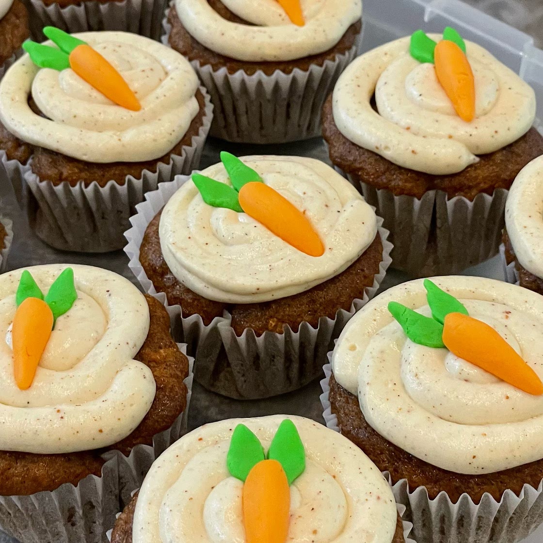 Carrot Cake w/ Brown Butter Cream Cheese Frosting