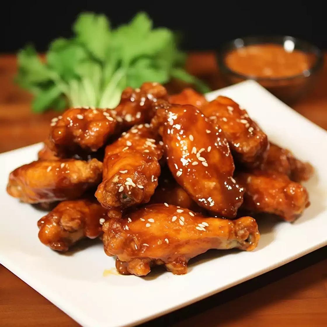 Sweet & Spicy Chicken Wings