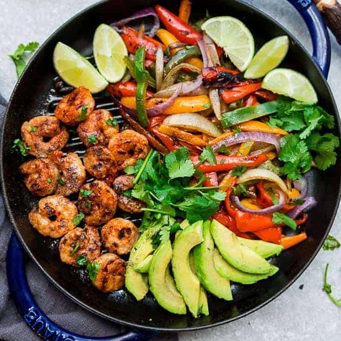 Shrimp Fajitas