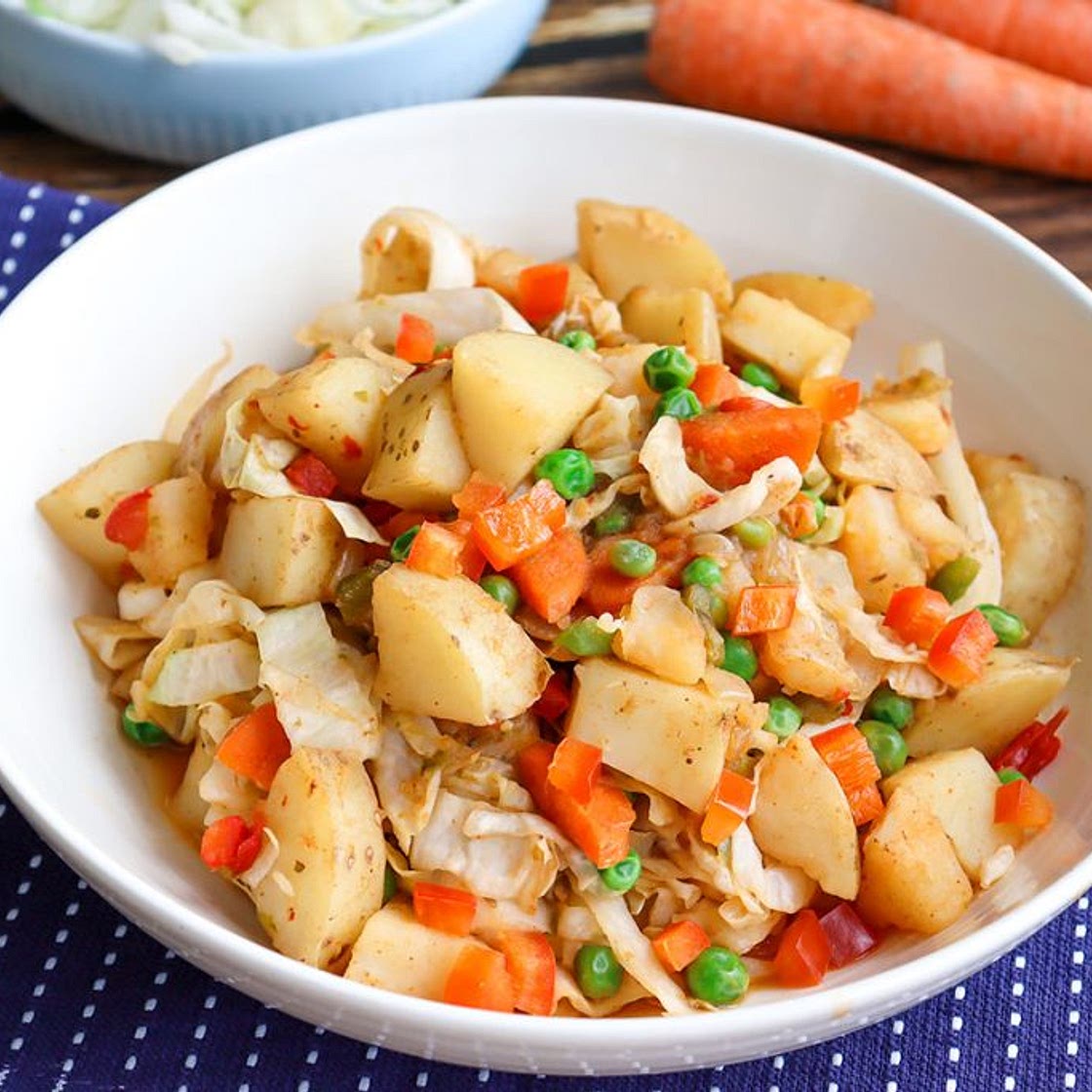 Southern Cabbage and Potatoes