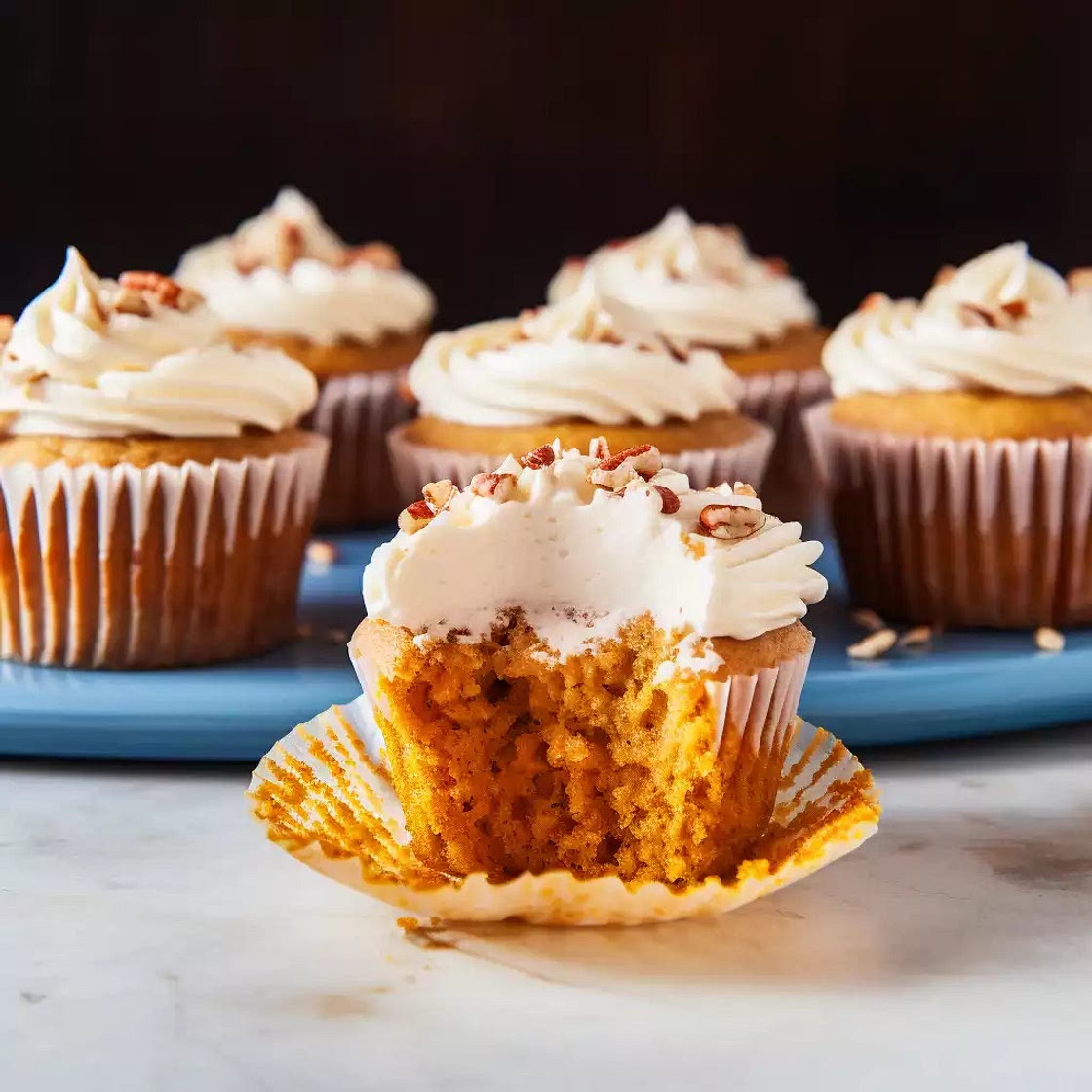 Sweet Potato Pie Cupcakes