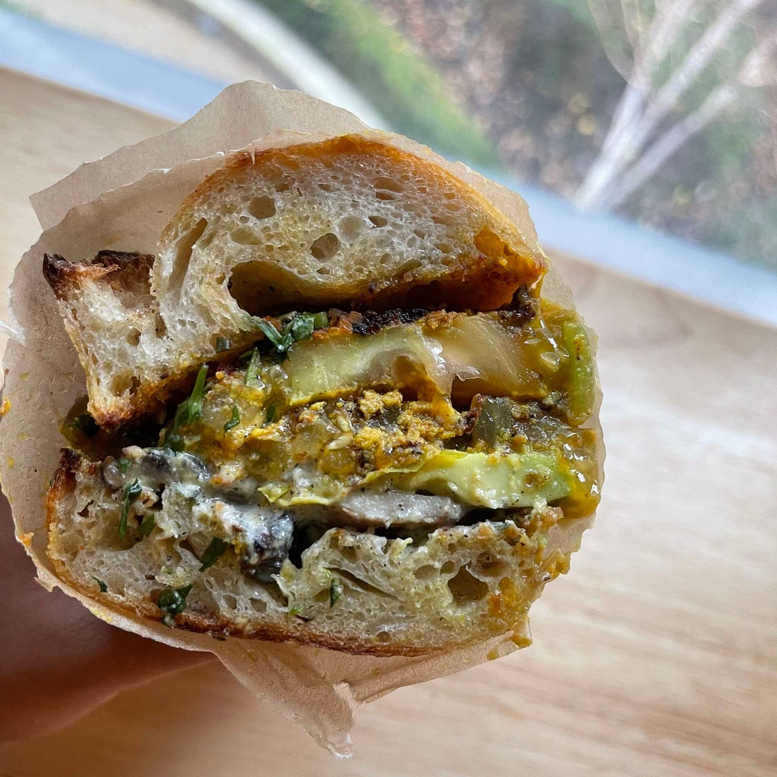 Green Tomato Sandwich