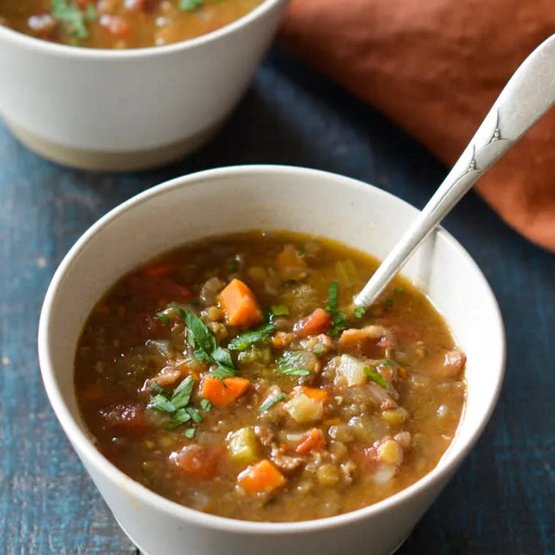 Green Lentil Soup