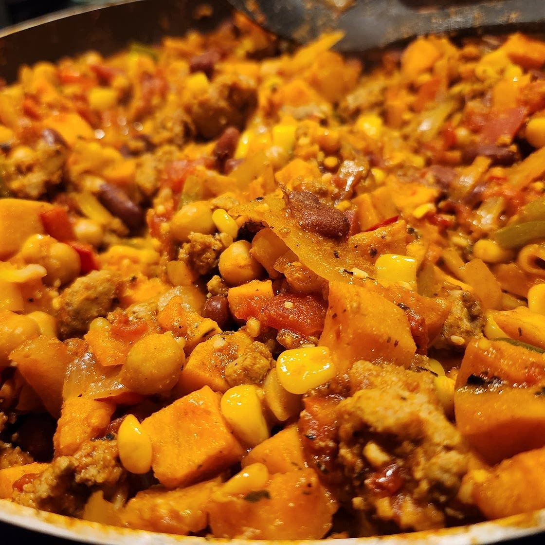 Mexican Sweet Potato Chilli